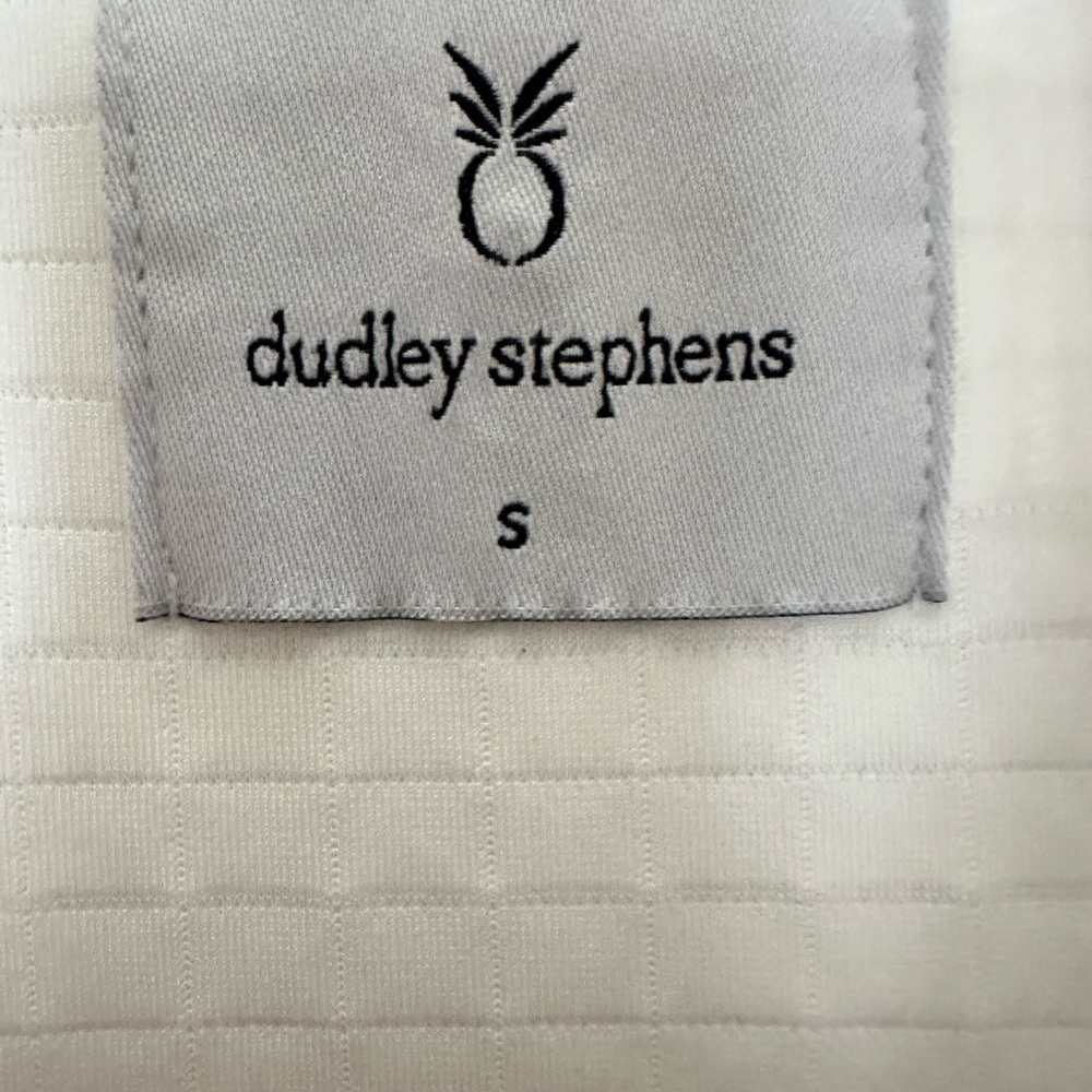 Dudley Stephens White Waffle Pullover. Includes Dudley Stephen’s tote 🍍 - Picture 5 of 15